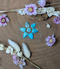 Mixed Turquoise Flower Set 3