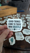 Hustle Sticker
