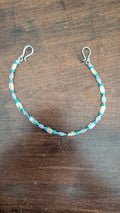 Labradorite, Citrine and Turquoise Hat Band