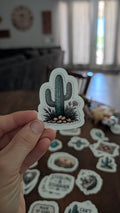 The Turquoise Cactus Sticker