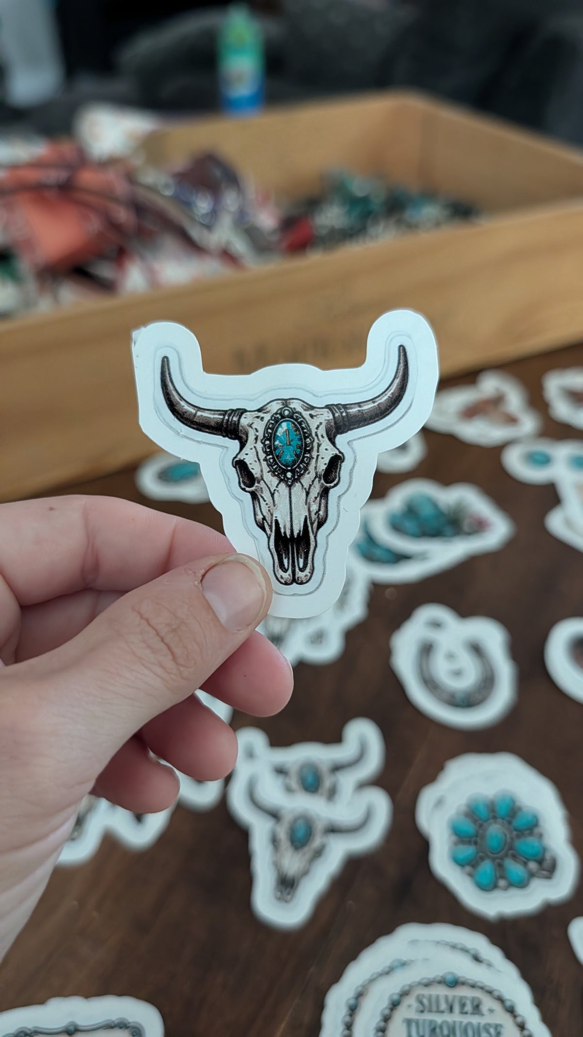 The Turquoise Bones Sticker