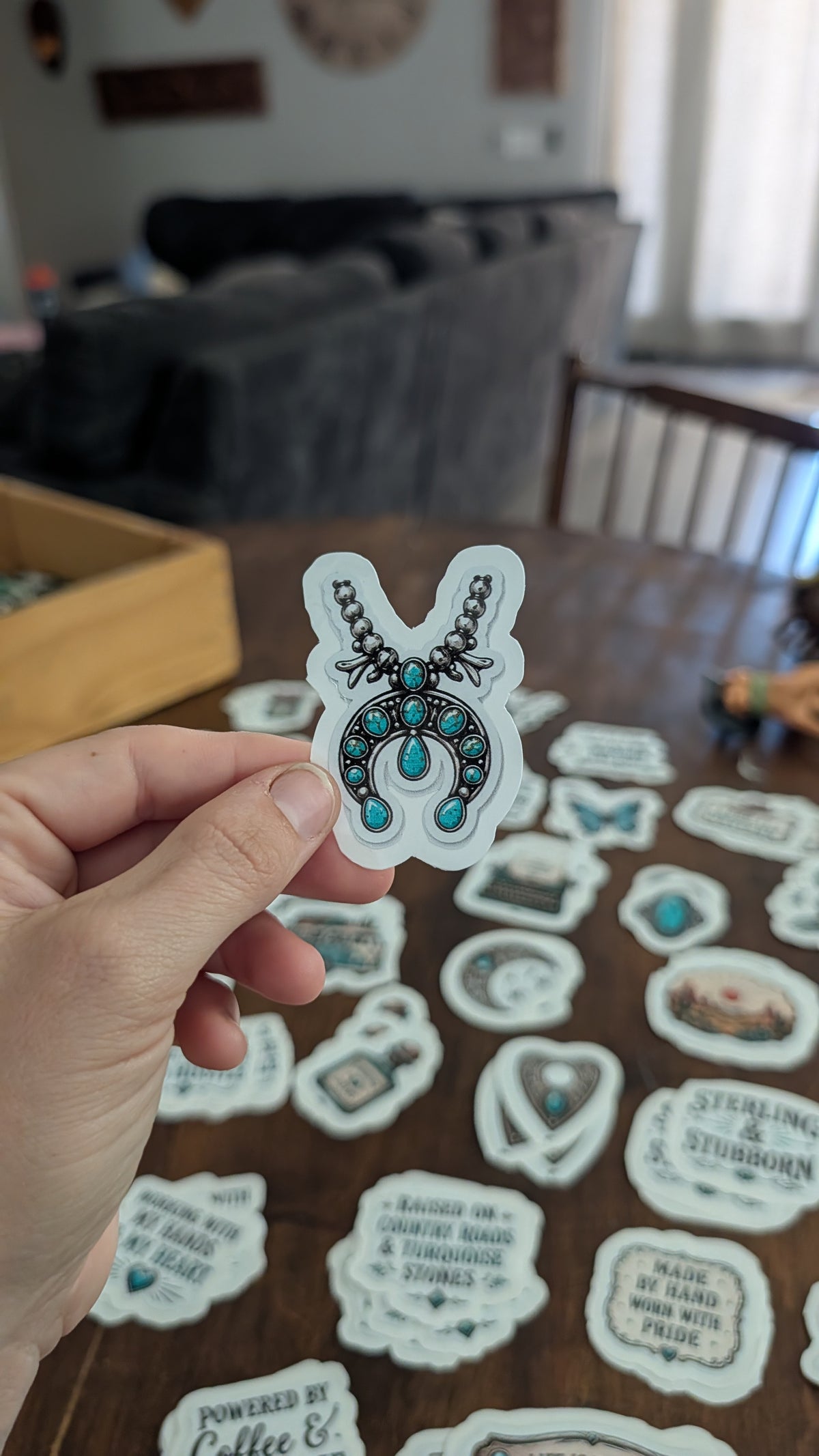 The Squash Blossom Sticker