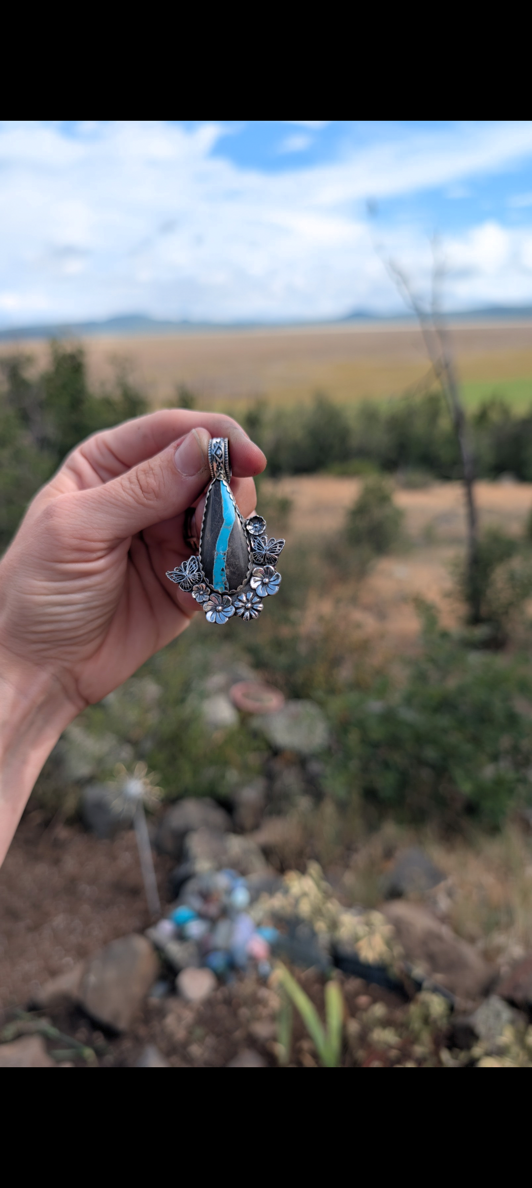 Wildflower Sky Pendant