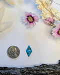 ✨ Goldweb Turquoise Diamond Cabochon ✨