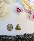 ✨ Goldweb Turquoise Triangular Cabochon 2✨