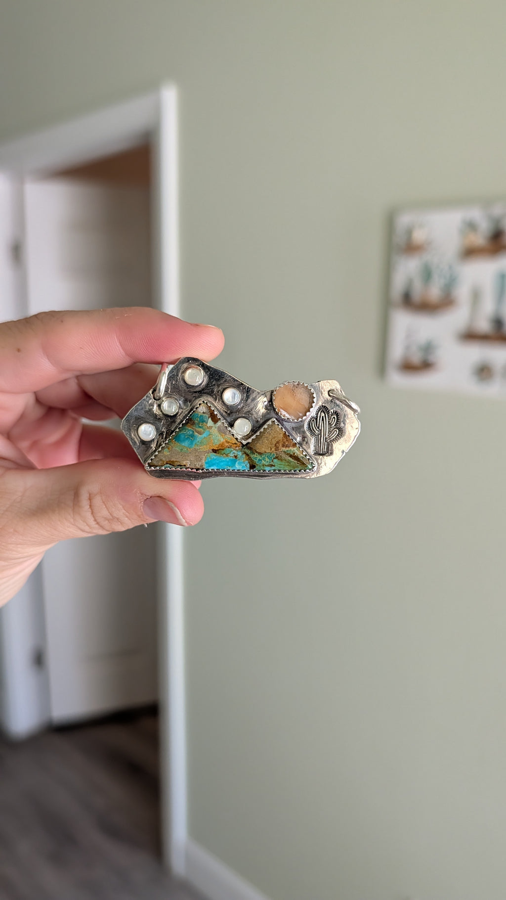 The Desert After Dark Pendant 🌵🌙