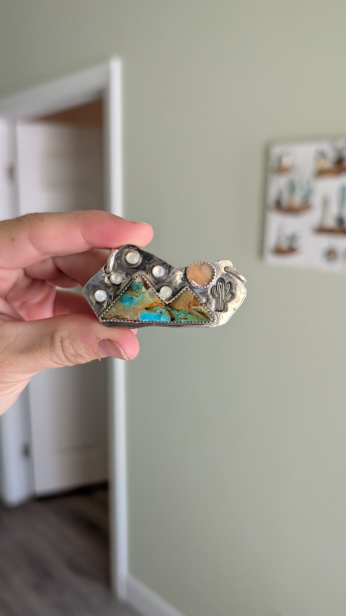 The Desert After Dark Pendant 🌵🌙