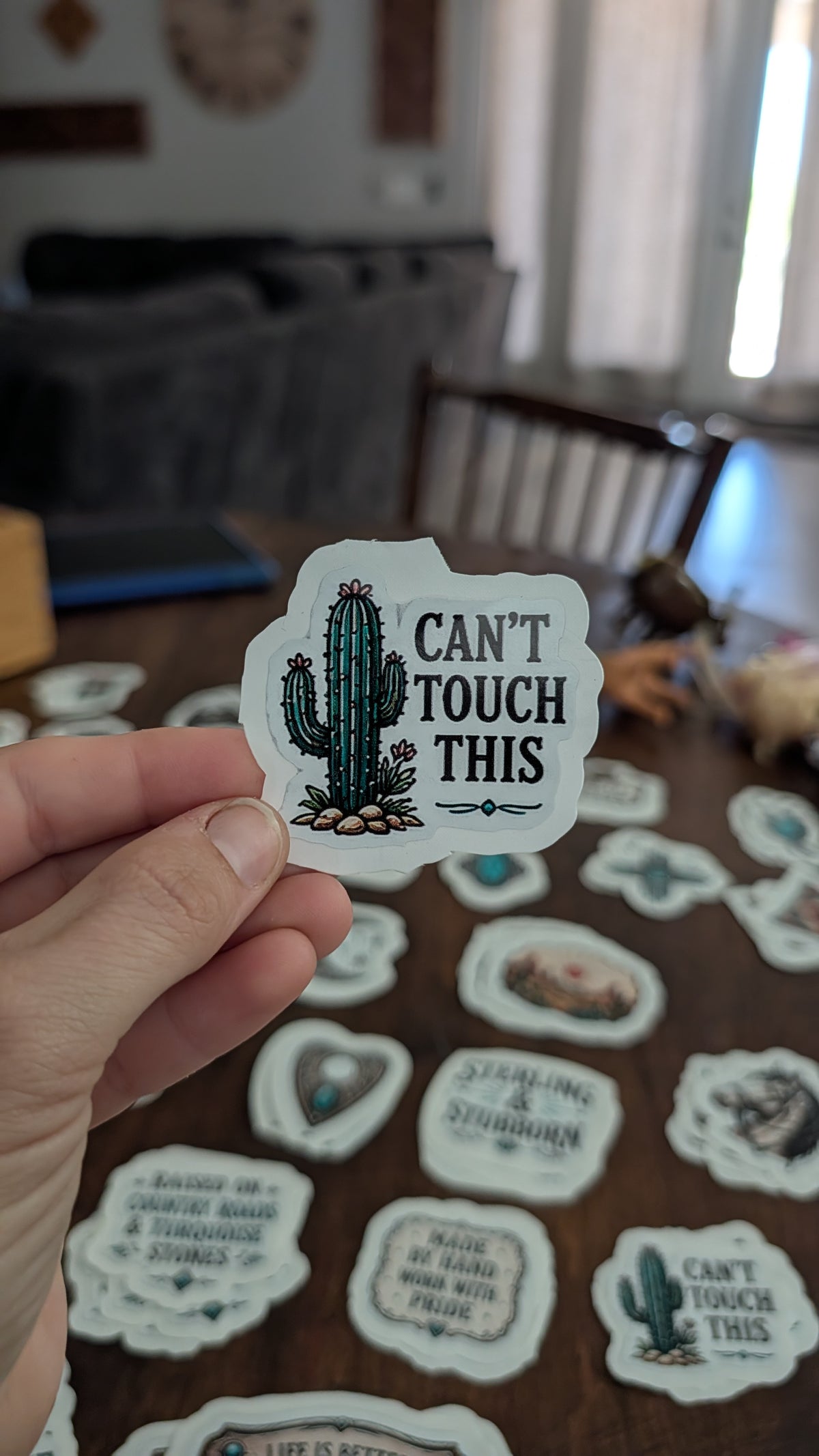 Can't Touch This Sticker