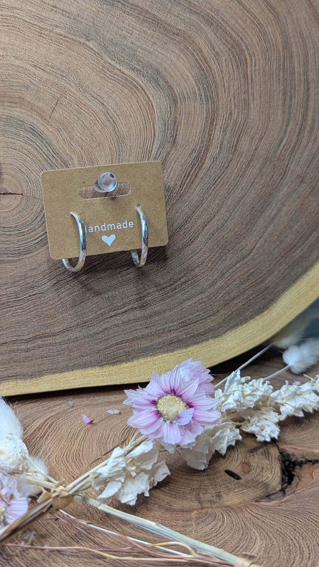 Silver Essential Hoops