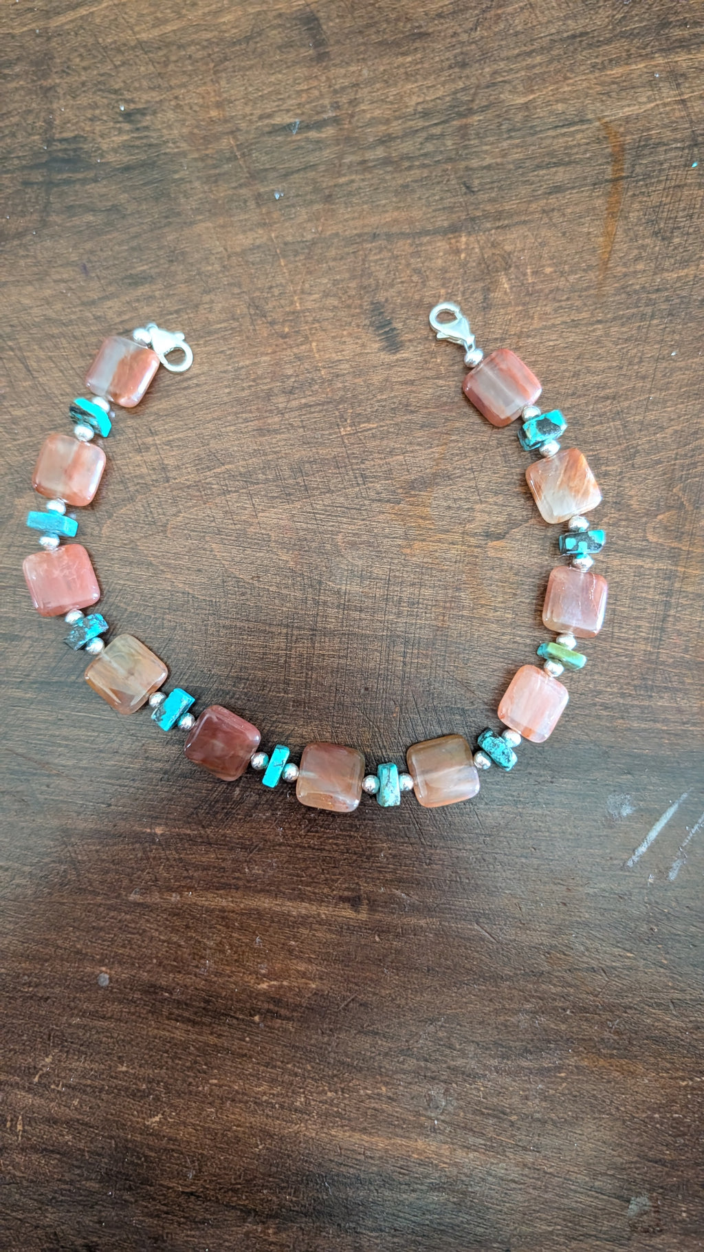 Rosewood & Turquoise Hat Band