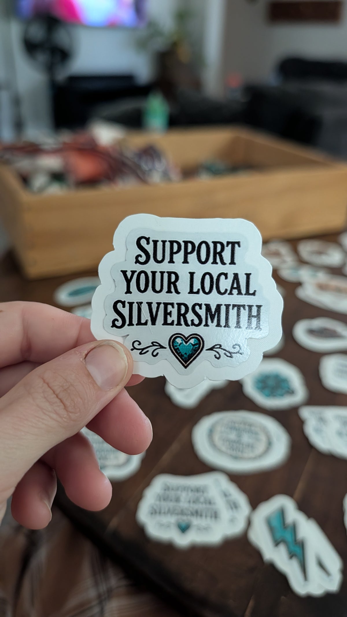 Support Your Local Silversmith Sticker