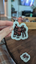 The Saddle Up Sticker