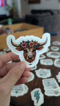 The Highland Cow Sticker