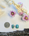 ✨ Goldweb Turquoise Cabochons – Bold Matrix, Big Presence Set 1✨