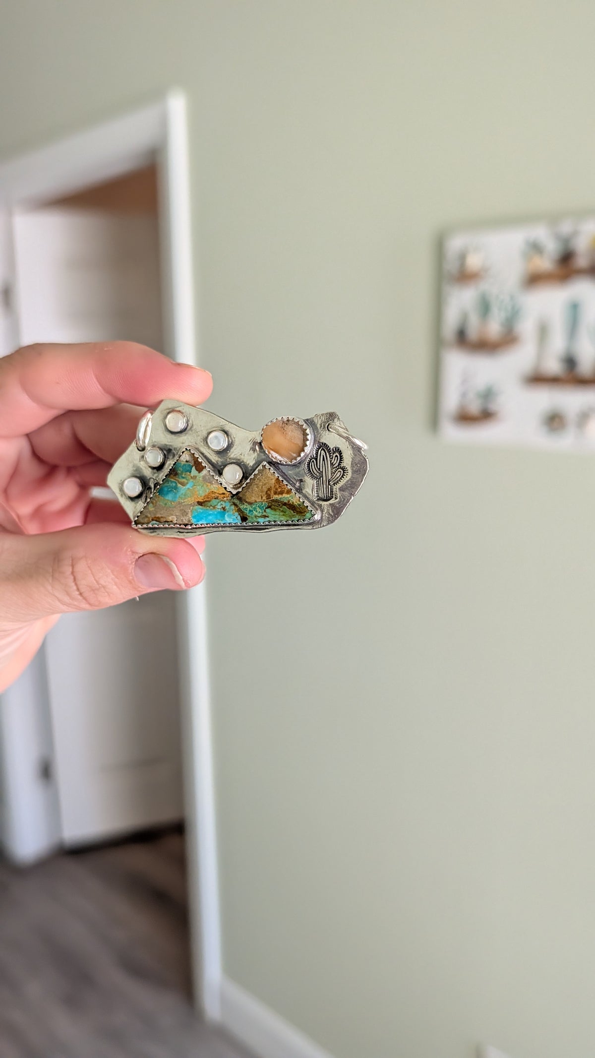 The Desert After Dark Pendant 🌵🌙