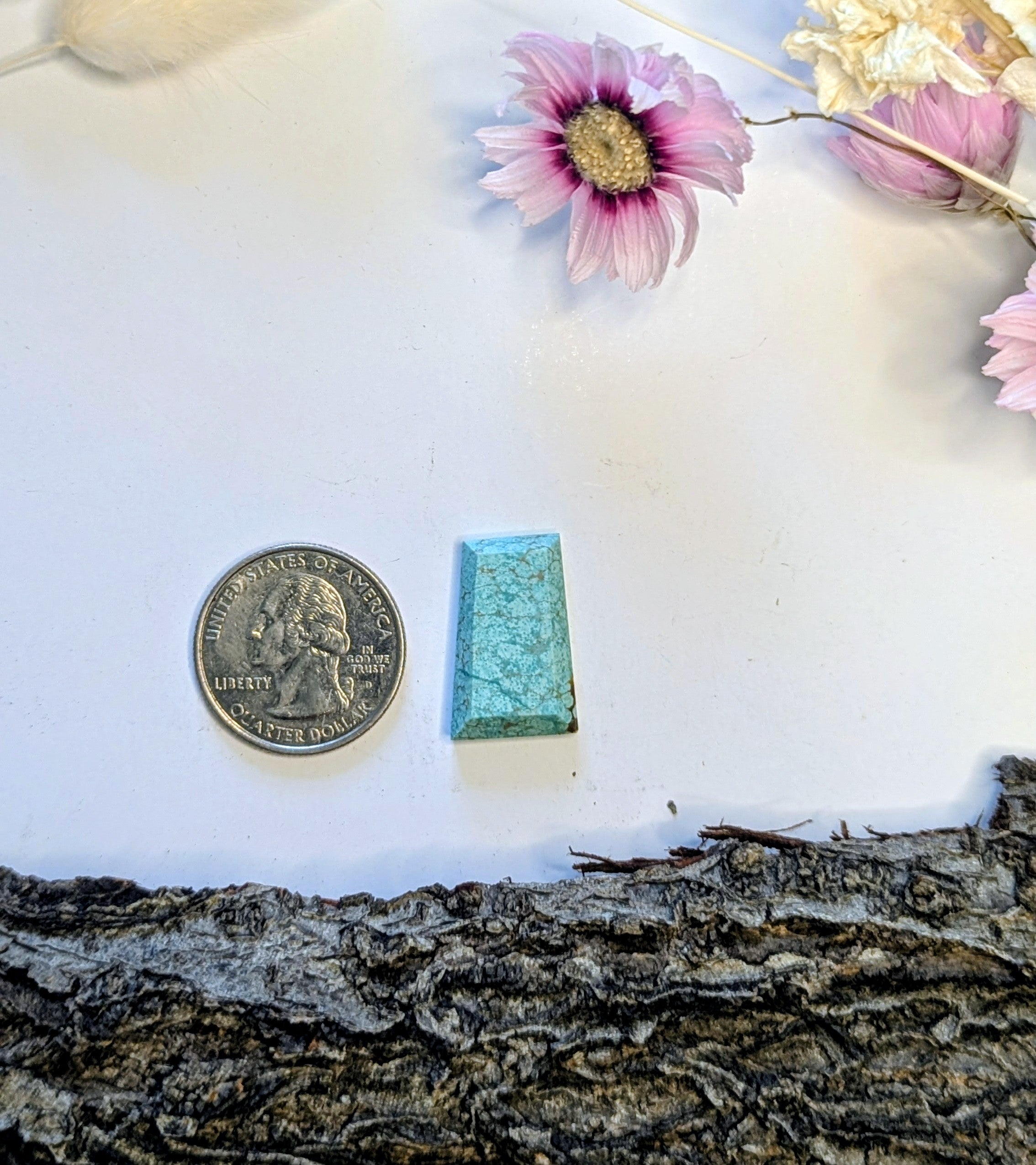 ✨ #8 Turquoise Rectangle Cabochon ✨