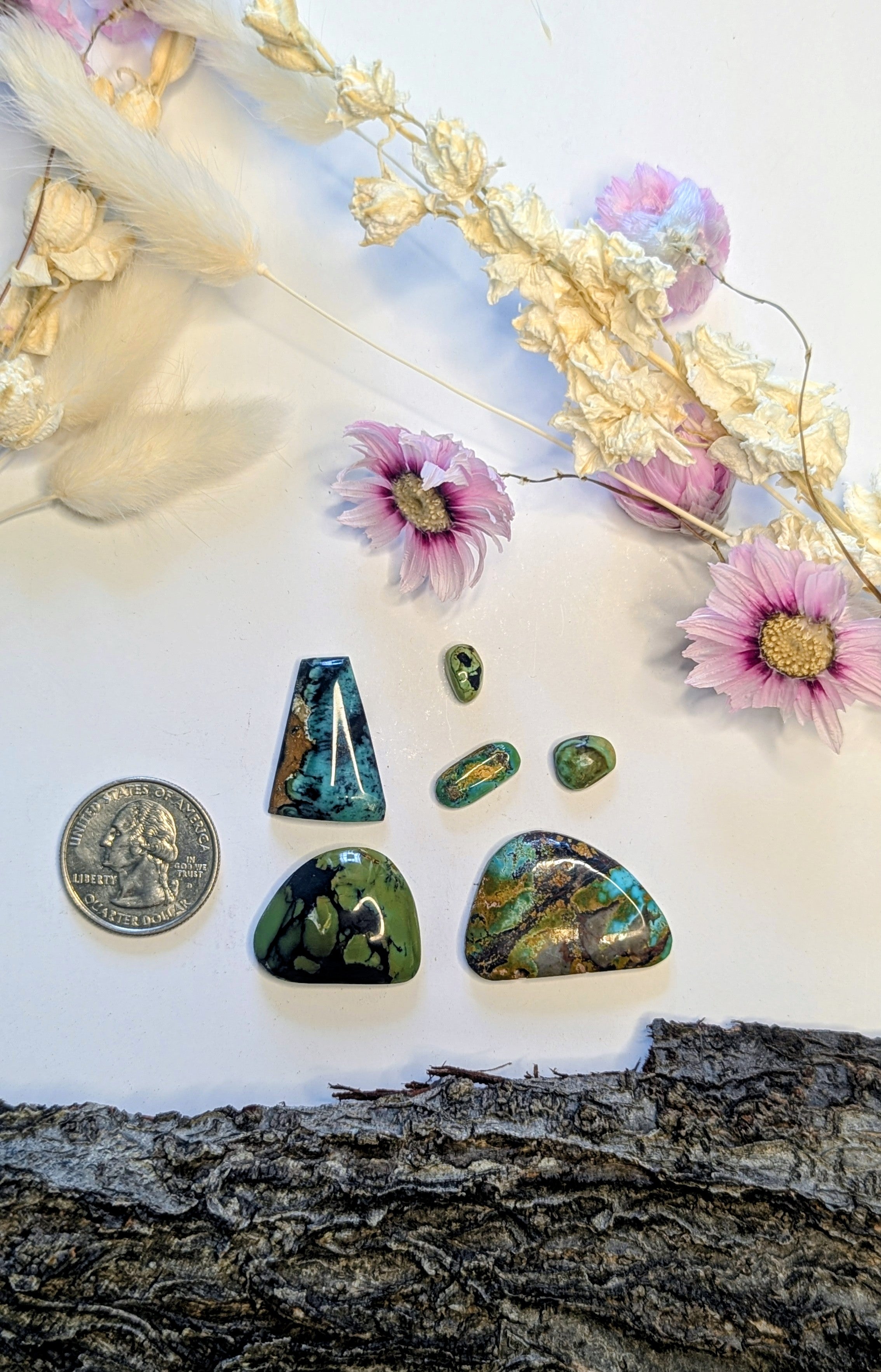 ❄️ Snowville Turquoise Cabochons – Clean, Classic, Timeless ❄️
