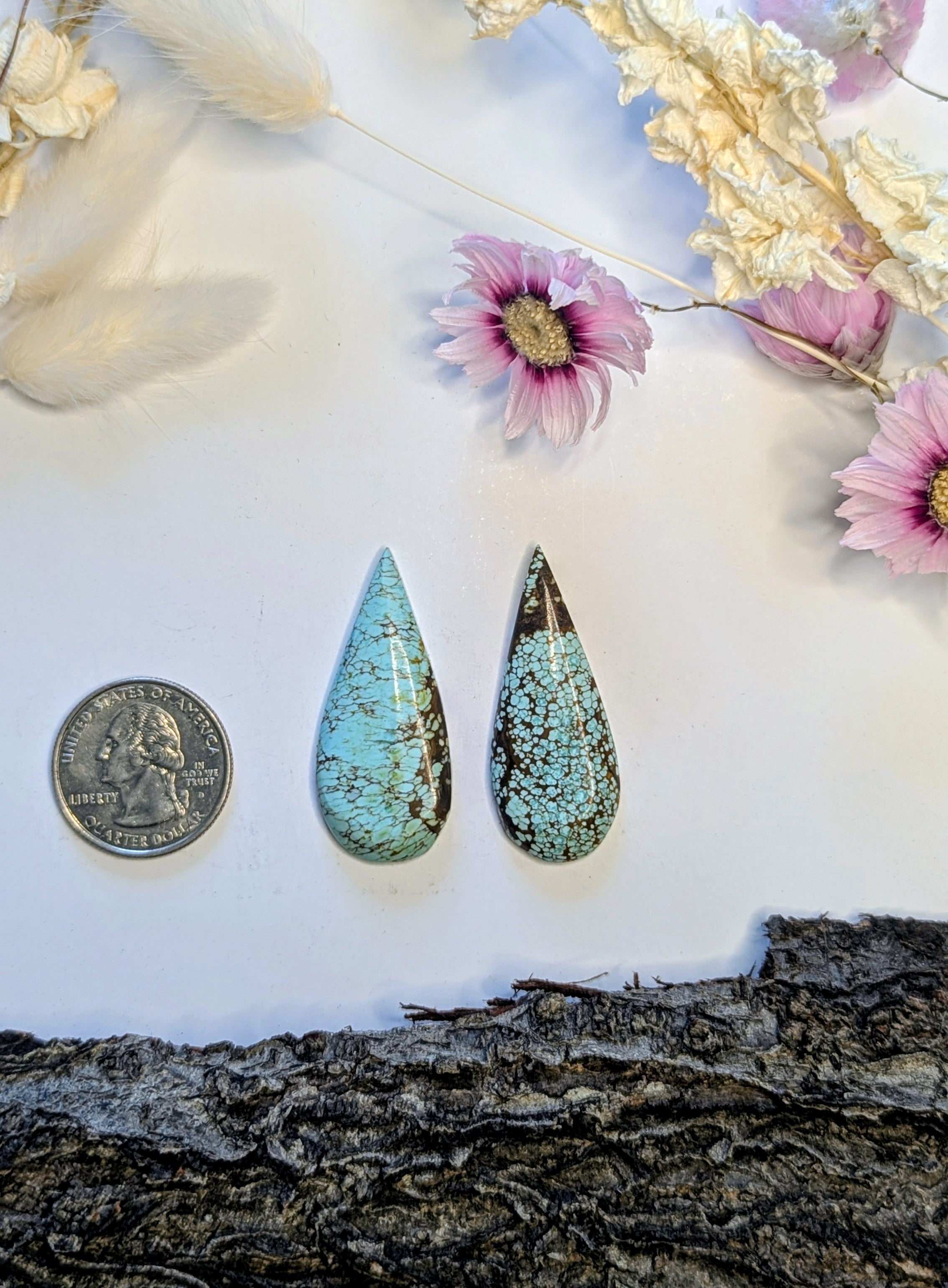 ✨ #8 Turquoise Cabochons – Collector Grade Beauty Set 2✨