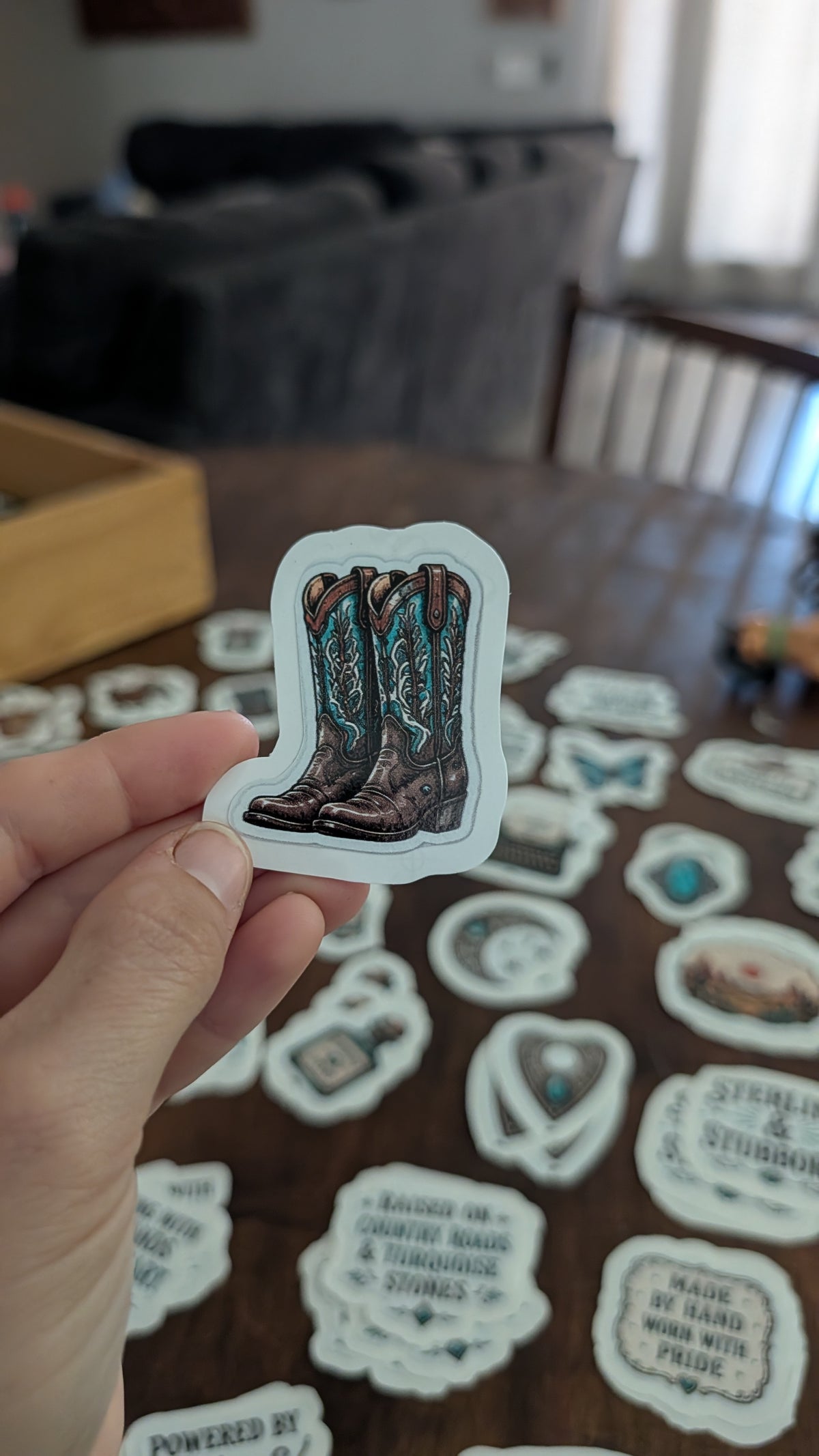 The Cowboy Boots Sticker