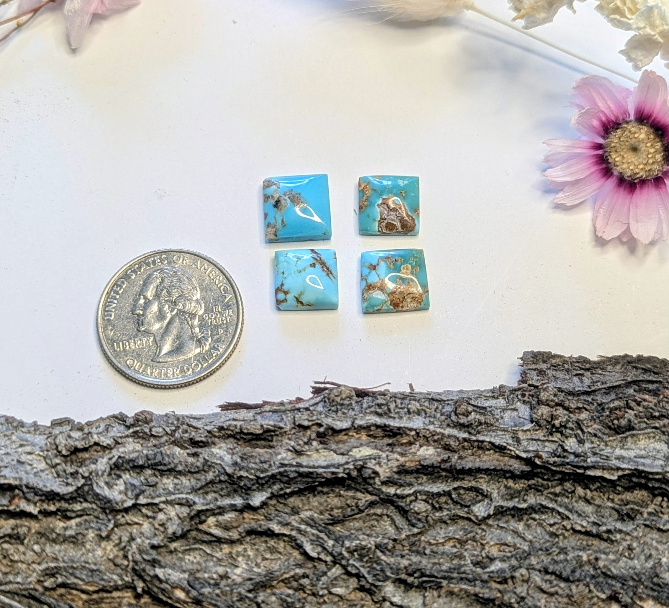 ✨Kingman Turquoise Cab Set 2✨