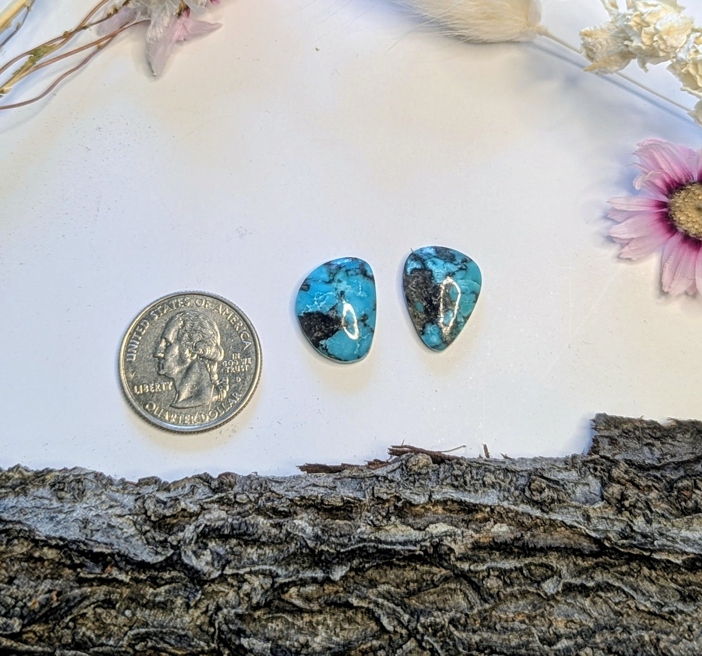 ✨Kingman Turquoise Cab Set 3✨