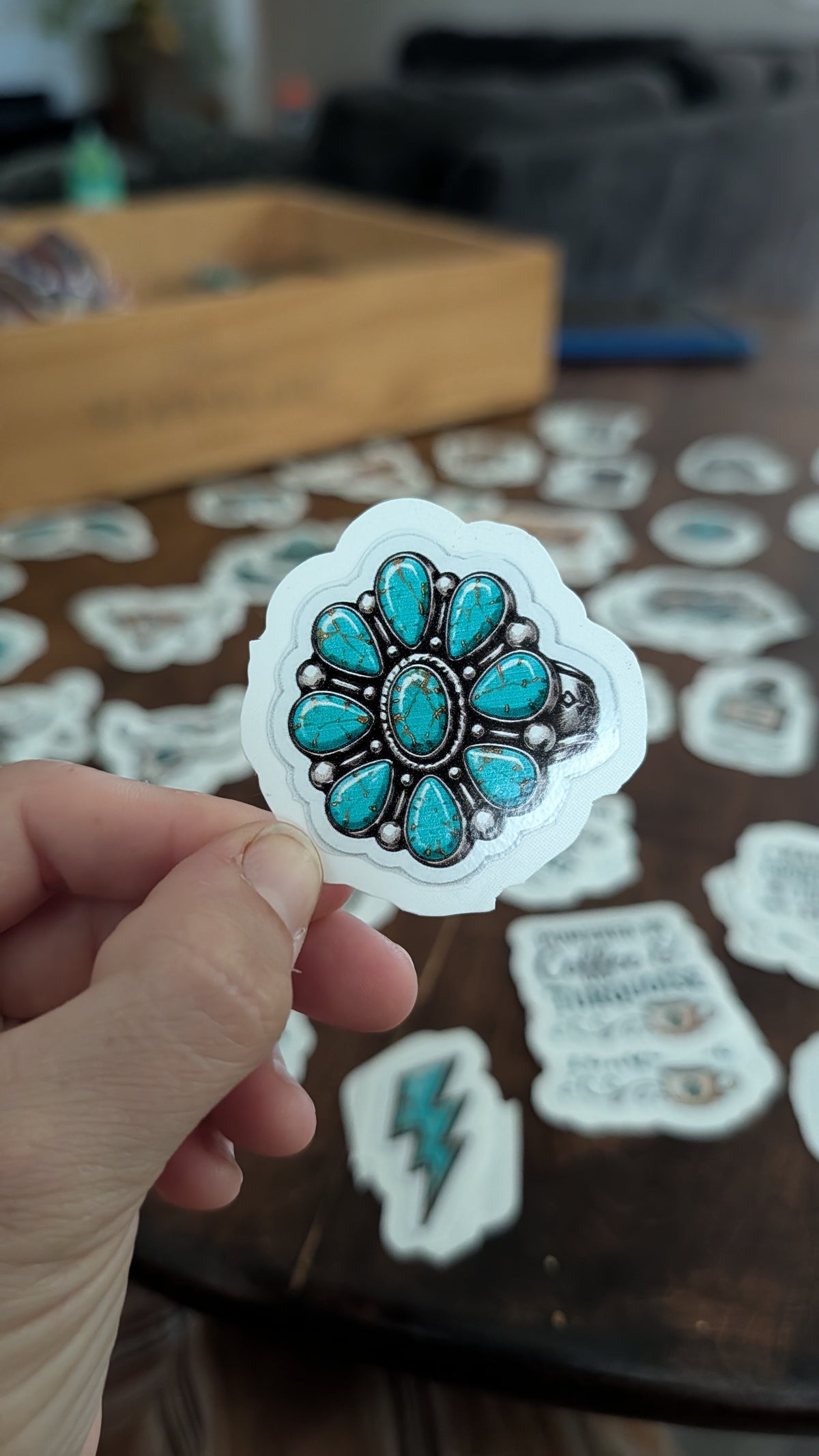 The Turquoise Ring Sticker