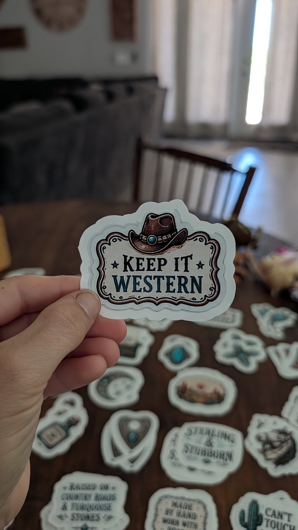 The Keep it Western Sticker