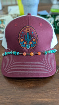 Desert Ember Hat Band 🔥🩵