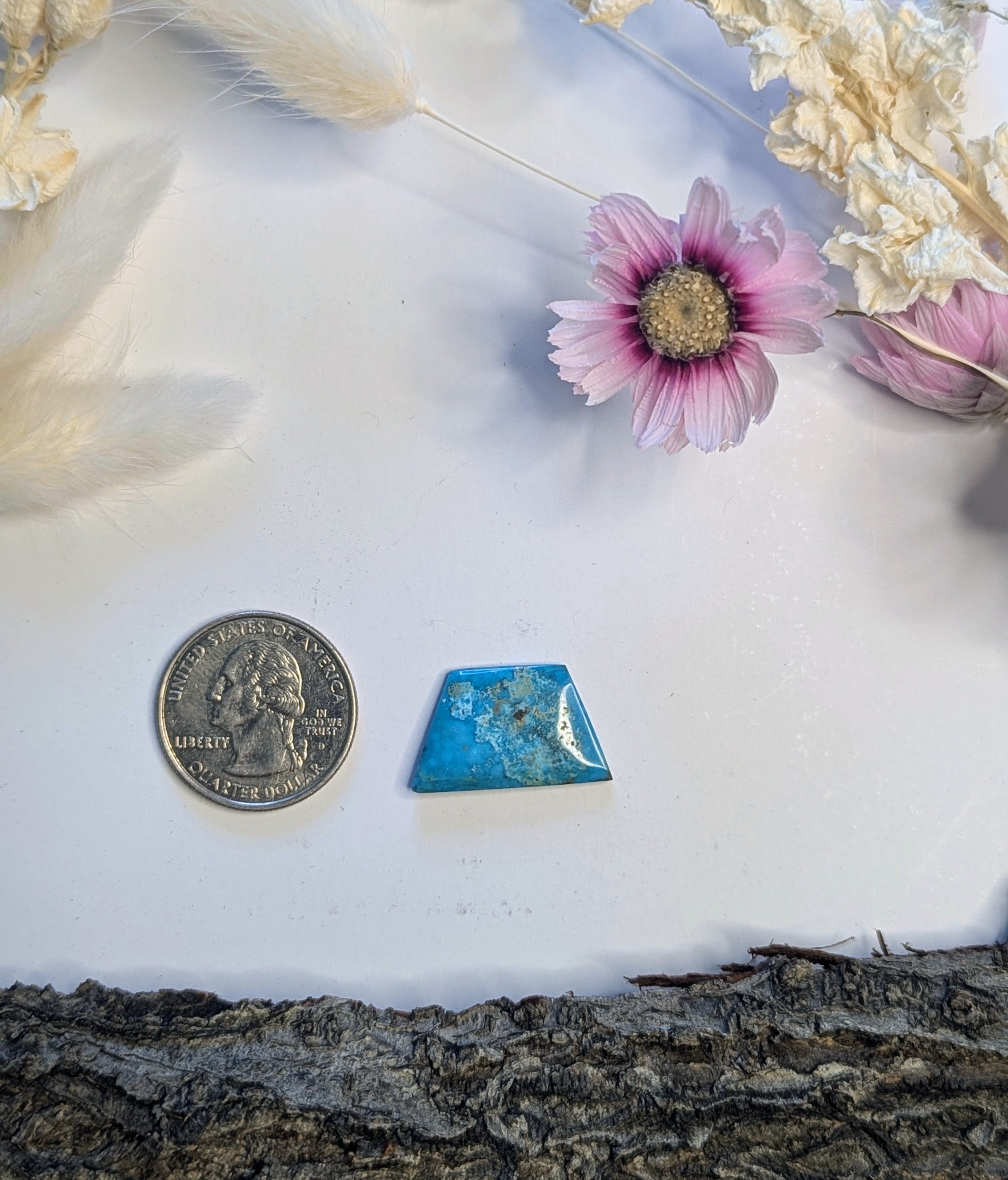 ✨Trapezoid Kingman Turquoise Cabochon✨